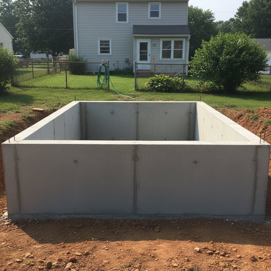 Concrete Driveways completed by Classic Concrete Co in Steelton, PA